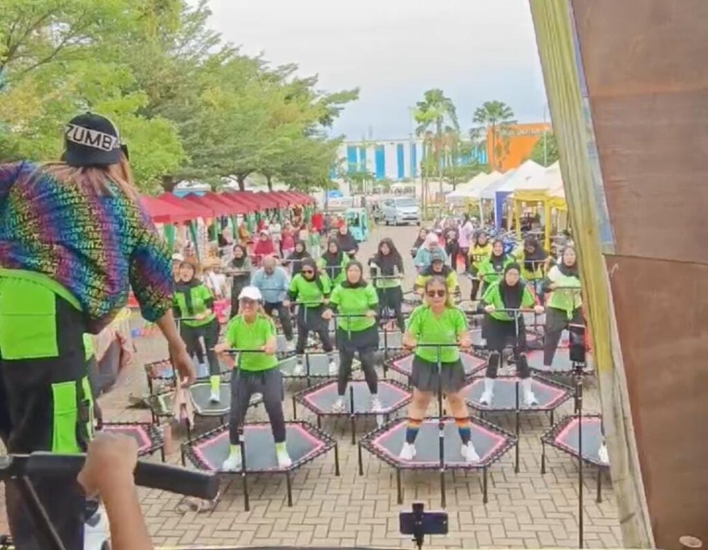 Trampoline, Redakan Stres dan Tiga Kali Lebih Cepat Bakar Lemak